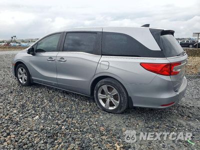 Drugie zdjęcie samochodu z przodu: 2018 HONDA ODYSSEY EXL VIN:5FNRL6H78JB085868 - miniatura