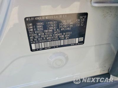 Zdjęcie 13 z 13 samochodu: 2017 HONDA HR-V EX VIN:3CZRU6H51HM724958 - miniatura