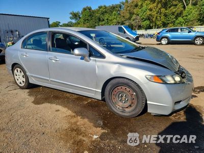 Czwarte zdjęcie samochodu z boku: 2010 HONDA CIVIC LX VIN:2HGFA1F50AH309448 - miniatura