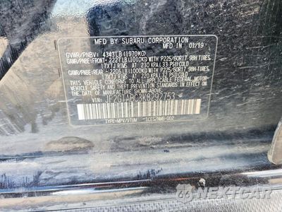 Zdjęcie 12 z 12 samochodu: 2019 SUBARU CROSSTREK VIN:JF2GTABC3K8292753 - miniatura