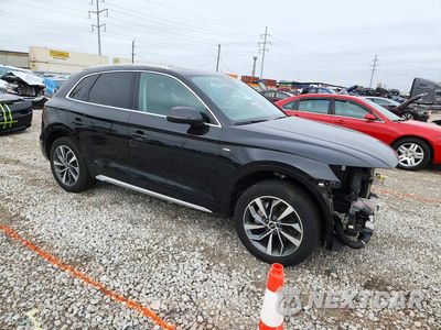 Czwarte zdjęcie samochodu z boku: 2023 AUDI Q5 PREMIUM PLUS 45 VIN:WA1EAAFY2P2037355 - miniatura
