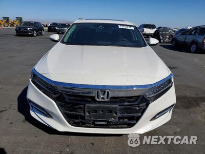 Piąte zdjęcie samochodu w środku: 2020 HONDA ACCORD TOURING HYBRID VIN:1HGCV3F98LA017618 - miniatura