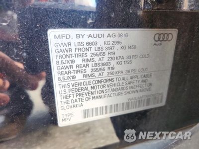 Zdjęcie 13 z 13 samochodu: 2017 AUDI Q7 PREMIUM PLUS VIN:WA1LAAF7XHD027340 - miniatura