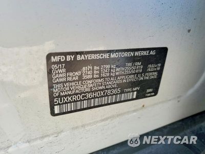Zdjęcie 13 z 13 samochodu: 2017 BMW X5 XDRIVE35I VIN:5UXKR0C36H0X78365 - miniatura