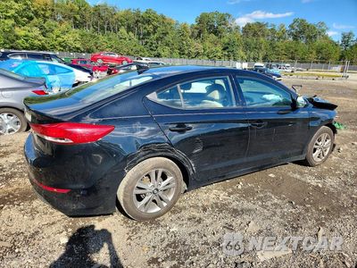 Trzecie zdjęcie samochodu z tyłu: 2017 HYUNDAI ELANTRA VALUE EDITION VIN:5NPD84LF4HH189302 - miniatura