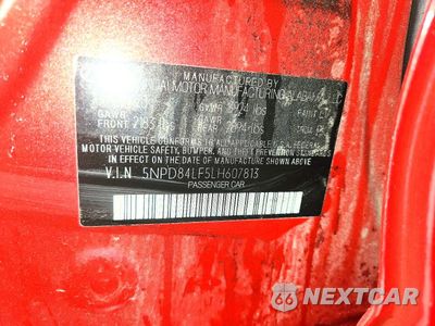 Zdjęcie 13 z 13 samochodu: 2020 HYUNDAI ELANTRA LIMITED VIN:5NPD84LF5LH607813 - miniatura