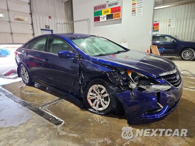 Czwarte zdjęcie samochodu z boku: 2012 HYUNDAI SONATA GLS VIN:5NPEB4ACXCH370752 - miniatura