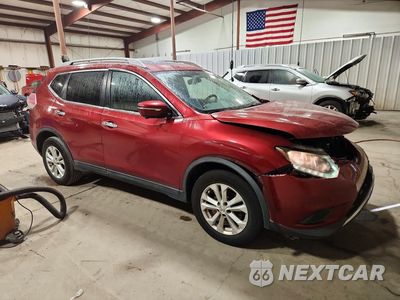Czwarte zdjęcie samochodu z boku: 2014 NISSAN ROGUE SV VIN:5N1AT2MV2EC762521 - miniatura