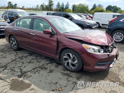 Czwarte zdjęcie samochodu z boku: 2017 HONDA ACCORD LX VIN:1HGCR2F38HA154852 - miniatura