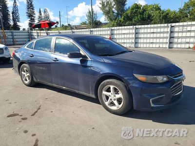 Czwarte zdjęcie samochodu z boku: 2017 CHEVROLET MALIBU LS VIN:1G1ZB5ST9HF106406 - miniatura