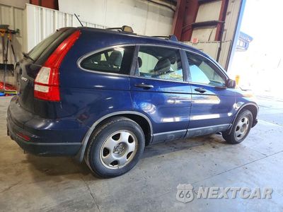 Trzecie zdjęcie samochodu z tyłu: 2010 HONDA CR-V LX VIN:5J6RE4H37AL011022 - miniatura
