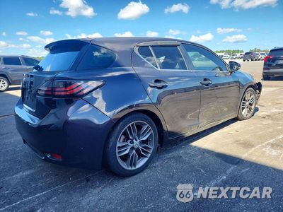 Trzecie zdjęcie samochodu z tyłu: 2011 LEXUS CT 200 VIN:JTHKD5BH0B2041862 - miniatura