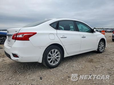 Trzecie zdjęcie samochodu z tyłu: 2019 NISSAN SENTRA SV VIN:3N1AB7AP9KY286574 - miniatura