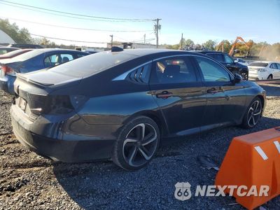 Trzecie zdjęcie samochodu z tyłu: 2022 HONDA ACCORD SPORT SE VIN:1HGCV1F43NA005596 - miniatura