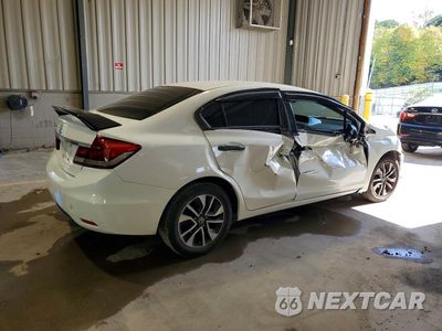 Trzecie zdjęcie samochodu z tyłu: 2014 HONDA CIVIC EX VIN:19XFB2F87EE007801 - miniatura