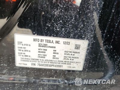 Zdjęcie 13 z 13 samochodu: 2023 TESLA MODEL X VIN:7SAXCDE50PF428991 - miniatura