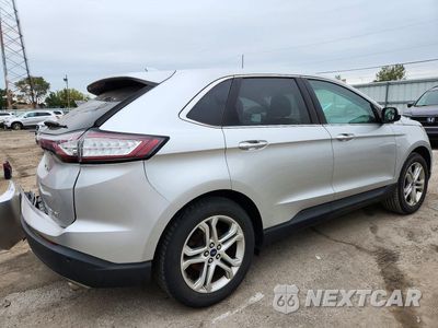 Trzecie zdjęcie samochodu z tyłu: 2018 FORD EDGE TITANIUM VIN:2FMPK4K92JBB41126 - miniatura