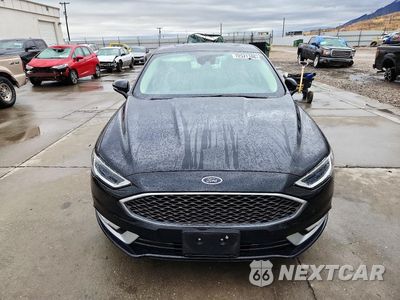 Piąte zdjęcie samochodu w środku: 2017 FORD FUSION TITANIUM PHEV VIN:3FA6P0SU2HR179519 - miniatura