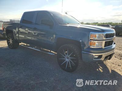 Czwarte zdjęcie samochodu z boku: 2014 CHEVROLET SILVERADO K1500 LT VIN:3GCUKREC9EG117694 - miniatura