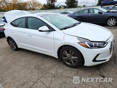 Czwarte zdjęcie samochodu z boku: 2018 HYUNDAI ELANTRA SEL VIN:5NPD84LF2JH266397 - miniatura