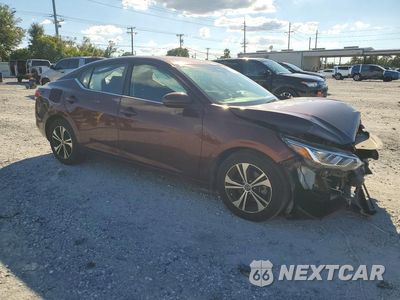Czwarte zdjęcie samochodu z boku: 2021 NISSAN SENTRA SV VIN:3N1AB8CV3MY246897 - miniatura