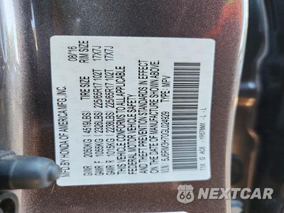 Zdjęcie 14 z 14 samochodu: 2016 HONDA CR-V EXL VIN:5J6RM3H70GL024929 - miniatura