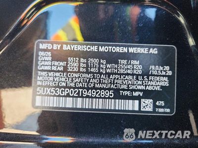 Zdjęcie 13 z 13 samochodu: 2026 BMW X3 30 XDRIVE VIN:5UX53GP02T9492895 - miniatura