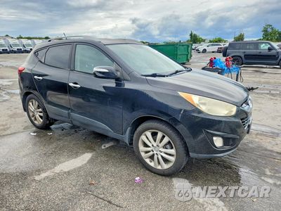 Czwarte zdjęcie samochodu z boku: 2010 HYUNDAI TUCSON LIMITED VIN:KM8JU3AC4AU074353 - miniatura