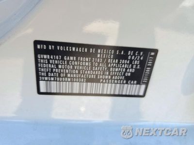 Zdjęcie 12 z 12 samochodu: 2024 VOLKSWAGEN JETTA S VIN:3VW5M7BU9RM100382 - miniatura