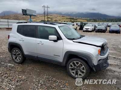 Czwarte zdjęcie samochodu z boku: 2016 JEEP RENEGADE LATITUDE VIN:ZACCJBBT5GPD29830 - miniatura