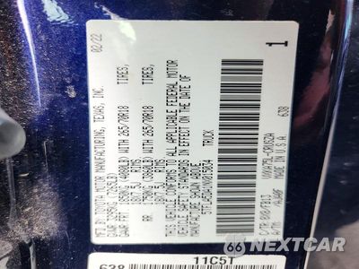 Zdjęcie 13 z 13 samochodu: 2022 TOYOTA TUNDRA SR5 VIN:5TFLA5DA1NX015034 - miniatura