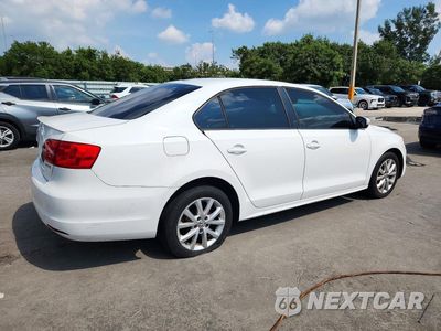 Trzecie zdjęcie samochodu z tyłu: 2012 VOLKSWAGEN JETTA SE VIN:3VWDX7AJ9CM344633 - miniatura
