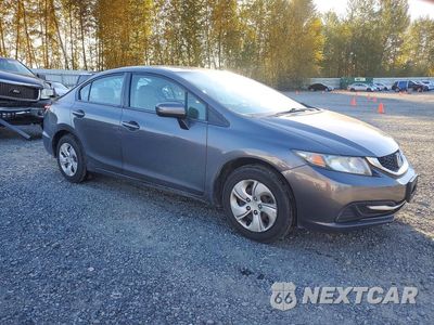 Czwarte zdjęcie samochodu z boku: 2014 HONDA CIVIC LX VIN:19XFB2F59EE206838 - miniatura