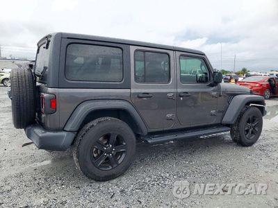 Trzecie zdjęcie samochodu z tyłu: 2020 JEEP WRANGLER UNLIMITED SPORT VIN:1C4HJXDG6LW292223 - miniatura