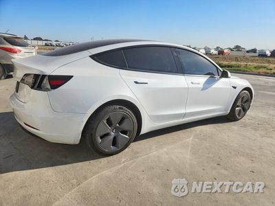 Trzecie zdjęcie samochodu z tyłu: 2022 TESLA MODEL 3 VIN:5YJ3E1EA4NF375629 - miniatura
