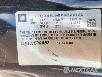 Zdjęcie 12 z 12 samochodu: 2015 CHEVROLET CAMARO LT VIN:2G1FF3D35F9210566 - miniatura