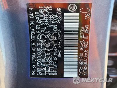 Zdjęcie 13 z 13 samochodu: 2014 LEXUS ES 350 VIN:JTHBK1GG5E2129695 - miniatura