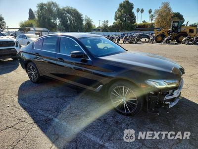 Czwarte zdjęcie samochodu z boku: 2021 BMW 530 I VIN:WBA53BH01MWW95375 - miniatura