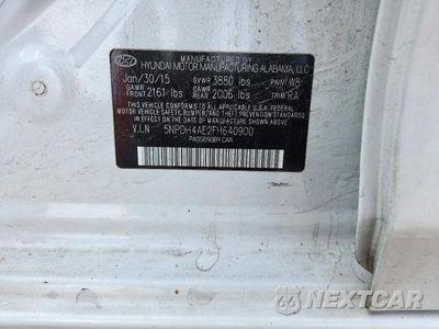 Zdjęcie 13 z 13 samochodu: 2015 HYUNDAI ELANTRA SE VIN:5NPDH4AE2FH640900 - miniatura