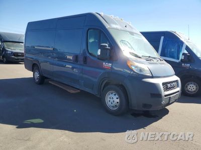 Czwarte zdjęcie samochodu z boku: 2021 RAM PROMASTER 3500 DELIVERY VAN VIN:3C6MRVJG6ME536424 - miniatura