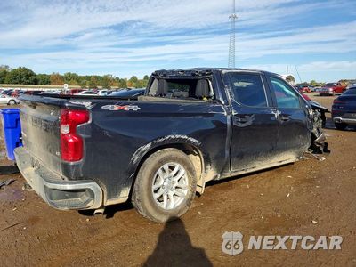 Trzecie zdjęcie samochodu z tyłu: 2022 CHEVROLET SILVERADO K1500 LT-L VIN:1GCPDKEK4NZ562091 - miniatura