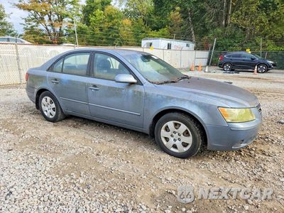 Czwarte zdjęcie samochodu z boku: 2009 HYUNDAI SONATA GLS VIN:5NPET46C19H524599 - miniatura