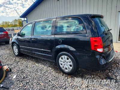 Drugie zdjęcie samochodu z przodu: 2016 DODGE GRAND CARAVAN SE VIN:2C4RDGBG0GR193331 - miniatura