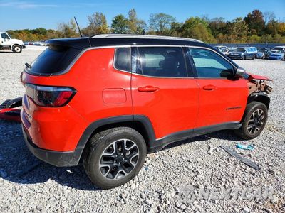 Trzecie zdjęcie samochodu z tyłu: 2021 JEEP COMPASS TRAILHAWK VIN:3C4NJDDB8MT550643 - miniatura