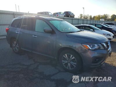 Czwarte zdjęcie samochodu z boku: 2018 NISSAN PATHFINDER SV VIN:5N1DR2MMXJC665659 - miniatura