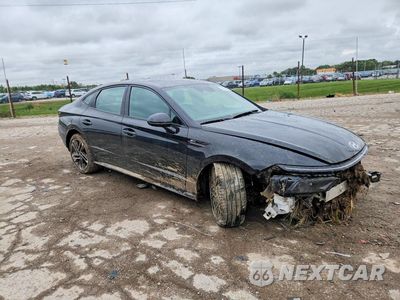 Czwarte zdjęcie samochodu z boku: 2026 HYUNDAI SONATA N LINE VIN:KMHL54JCXTA535426 - miniatura