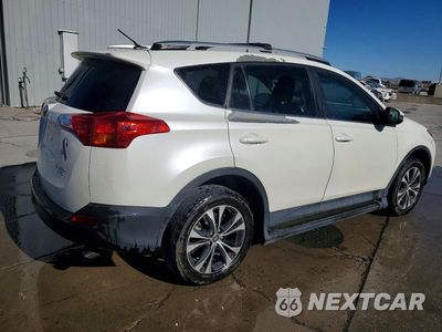 Trzecie zdjęcie samochodu z tyłu: 2015 TOYOTA RAV4 LIMITED VIN:2T3DFREV8FW243505 - miniatura
