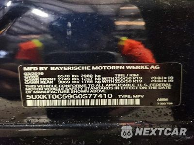 Zdjęcie 13 z 13 samochodu: 2016 BMW X5 XDR40E VIN:5UXKT0C59G0S77410 - miniatura