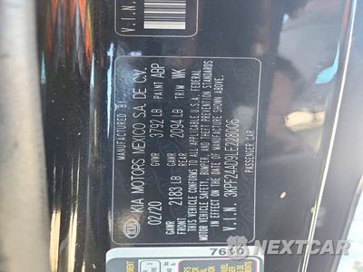 Zdjęcie 12 z 12 samochodu: 2020 KIA FORTE LXS VIN:3KPF24AD9LE228006 - miniatura