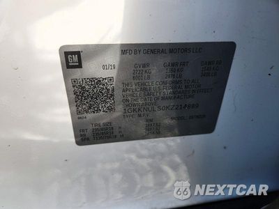 Zdjęcie 14 z 14 samochodu: 2019 GMC ACADIA SLT-1 VIN:1GKKNULS0KZ214889 - miniatura